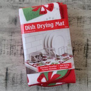 Holiday Dish Drying Mat